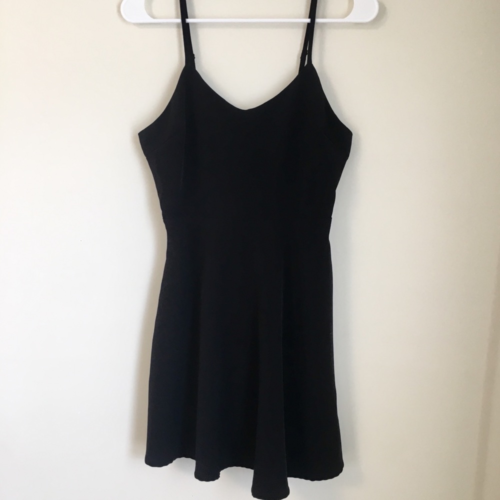 Black Forever 21 Skater Dress